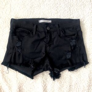 Flying Monkey Black Jean Shorts